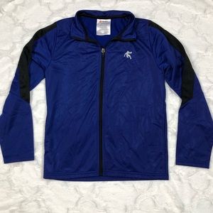 AND1 Blue Basketball Jacket with Black Detail 10